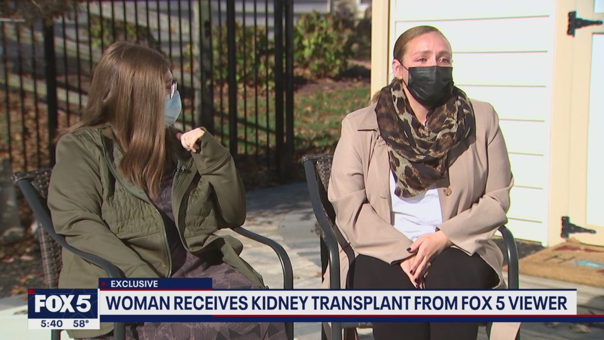 Woman receives kidney transplant from FOX 5 viewer